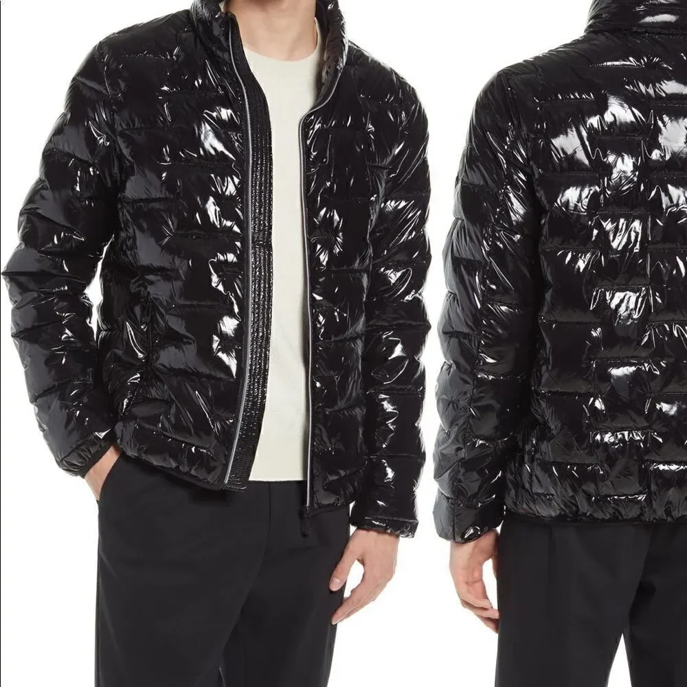 💙Noize Men’s quilted puffer jacket in black 💙 size XXL, NWT - Picture 3 of 8